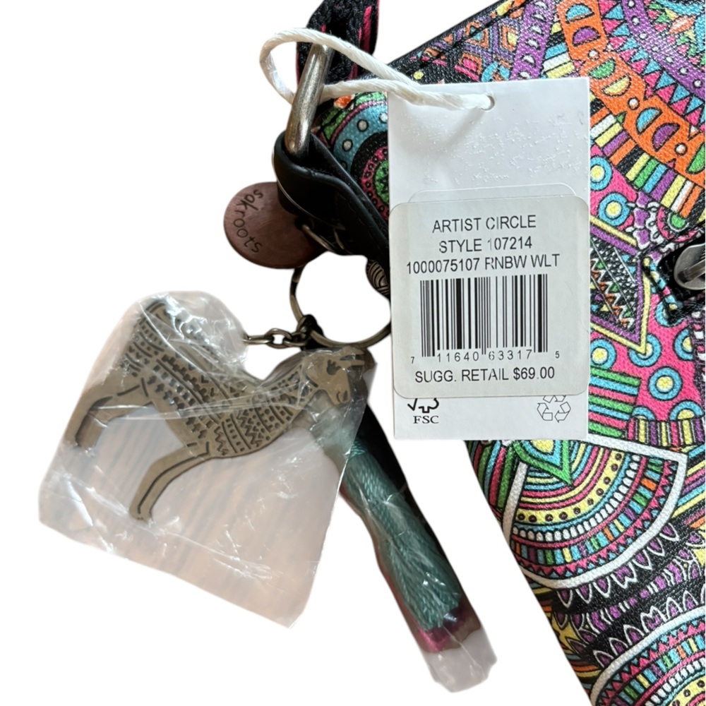 NWT Fun Printed Bag w/ Llama! - Picture 5 of 8